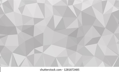 White Polygonal Mosaic Background, Low Poly Style, Vector illustration, Business Design Templates
