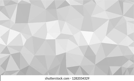 White Polygonal Mosaic Background, Low Poly Style, Vector illustration, Business Design Templates