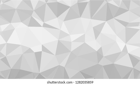 White Polygonal Mosaic Background, Low Poly Style, Vector illustration, Business Design Templates