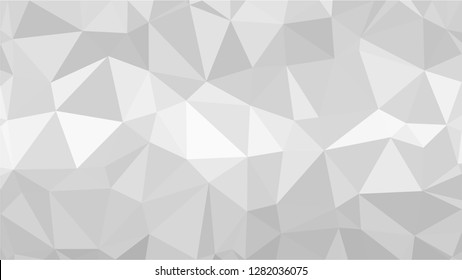 White Polygonal Mosaic Background, Low Poly Style, Vector illustration, Business Design Templates
