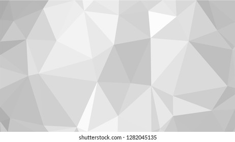 White Polygonal Mosaic Background, Low Poly Style, Vector illustration, Business Design Templates