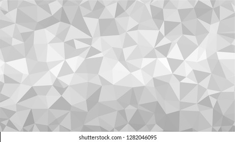 White Polygonal Mosaic Background, Low Poly Style, Vector illustration, Business Design Templates