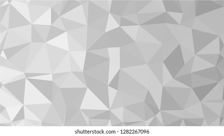 White Polygonal Mosaic Background, Low Poly Style, Vector illustration, Business Design Templates