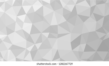 White Polygonal Mosaic Background, Low Poly Style, Vector illustration, Business Design Templates