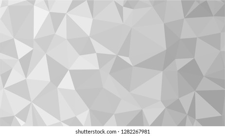 White Polygonal Mosaic Background, Low Poly Style, Vector illustration, Business Design Templates