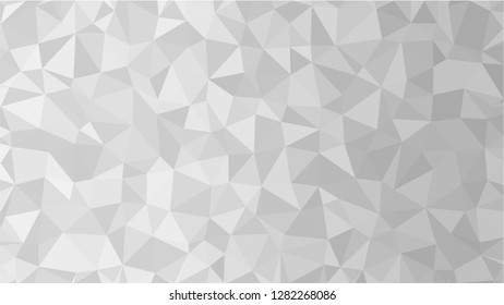 White Polygonal Mosaic Background, Low Poly Style, Vector illustration, Business Design Templates