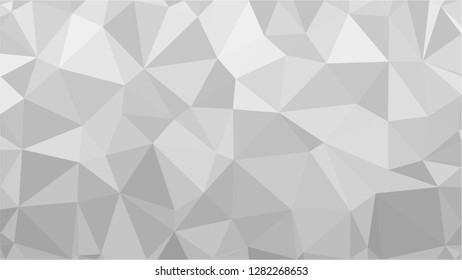 White Polygonal Mosaic Background, Low Poly Style, Vector illustration, Business Design Templates