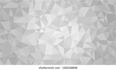White Polygonal Mosaic Background, Low Poly Style, Vector illustration, Business Design Templates
