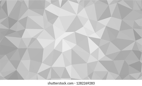 White Polygonal Mosaic Background, Low Poly Style, Vector illustration, Business Design Templates