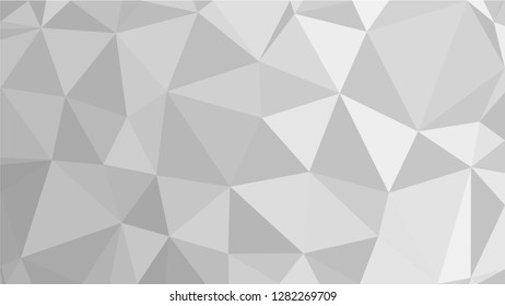 White Polygonal Mosaic Background, Low Poly Style, Vector illustration, Business Design Templates