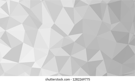 White Polygonal Mosaic Background, Low Poly Style, Vector illustration, Business Design Templates