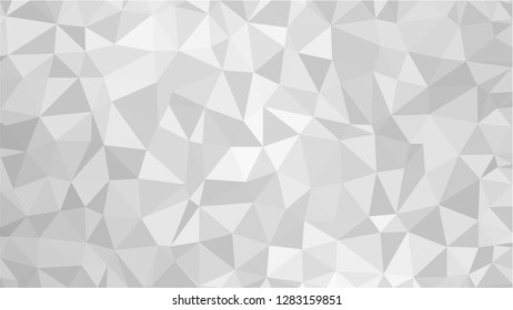 White Polygonal Mosaic Background, Low Poly Style, Vector illustration, Business Design Templates