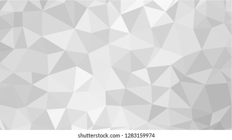 White Polygonal Mosaic Background, Low Poly Style, Vector illustration, Business Design Templates