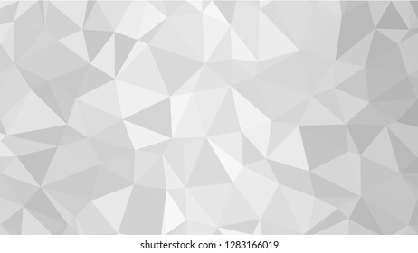 White Polygonal Mosaic Background, Low Poly Style, Vector illustration, Business Design Templates