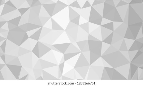 White Polygonal Mosaic Background, Low Poly Style, Vector illustration, Business Design Templates
