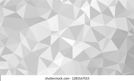 White Polygonal Mosaic Background, Low Poly Style, Vector illustration, Business Design Templates