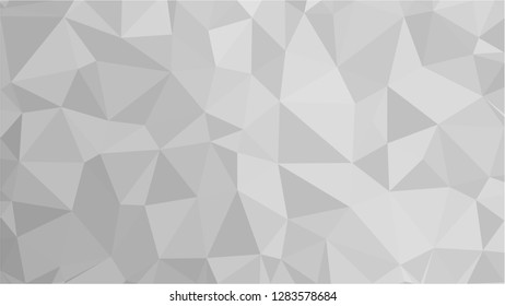White Polygonal Mosaic Background, Low Poly Style, Vector illustration, Business Design Templates