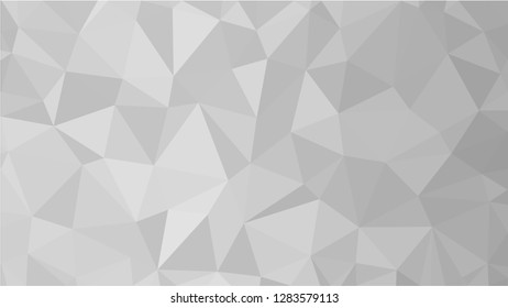 White Polygonal Mosaic Background, Low Poly Style, Vector illustration, Business Design Templates