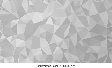 White Polygonal Mosaic Background, Low Poly Style, Vector illustration, Business Design Templates