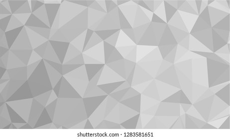 White Polygonal Mosaic Background, Low Poly Style, Vector illustration, Business Design Templates