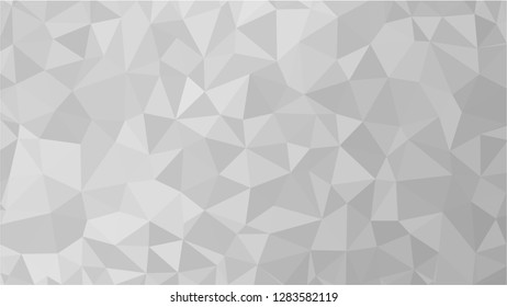 White Polygonal Mosaic Background, Low Poly Style, Vector illustration, Business Design Templates