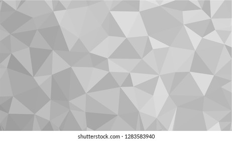 White Polygonal Mosaic Background, Low Poly Style, Vector illustration, Business Design Templates