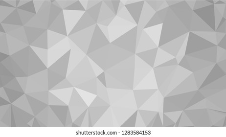 White Polygonal Mosaic Background, Low Poly Style, Vector illustration, Business Design Templates