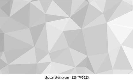 White Polygonal Mosaic Background, Low Poly Style, Vector illustration, Business Design Templates