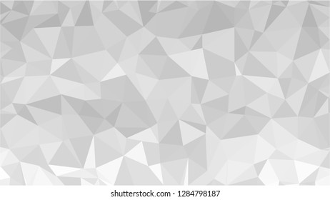 White Polygonal Mosaic Background, Low Poly Style, Vector illustration, Business Design Templates