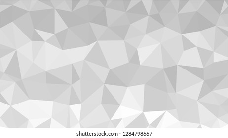 White Polygonal Mosaic Background, Low Poly Style, Vector illustration, Business Design Templates