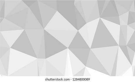 White Polygonal Mosaic Background, Low Poly Style, Vector illustration, Business Design Templates