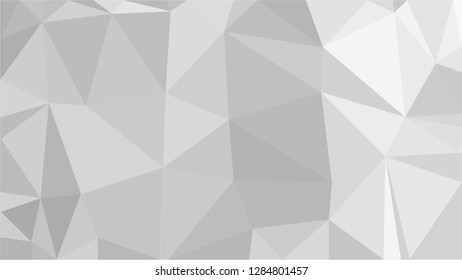 White Polygonal Mosaic Background, Low Poly Style, Vector illustration, Business Design Templates