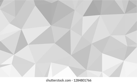 White Polygonal Mosaic Background, Low Poly Style, Vector illustration, Business Design Templates