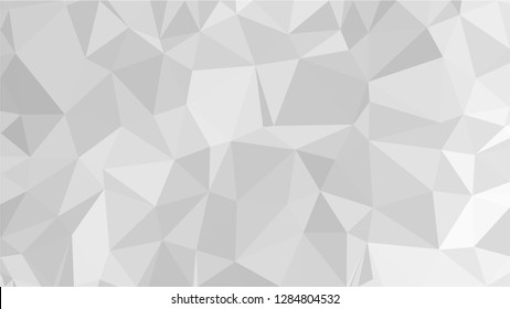 White Polygonal Mosaic Background, Low Poly Style, Vector illustration, Business Design Templates