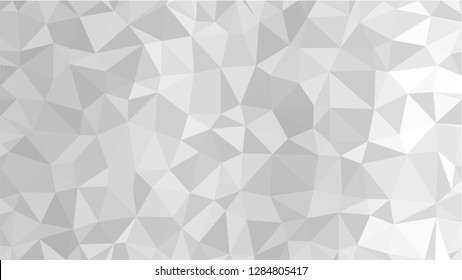 White Polygonal Mosaic Background, Low Poly Style, Vector illustration, Business Design Templates
