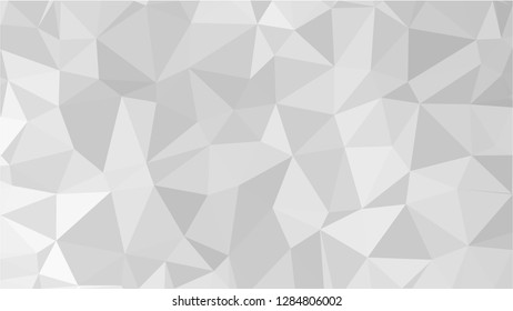 White Polygonal Mosaic Background, Low Poly Style, Vector illustration, Business Design Templates