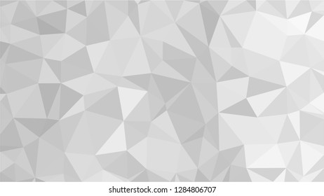 White Polygonal Mosaic Background, Low Poly Style, Vector illustration, Business Design Templates