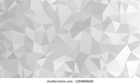 White Polygonal Mosaic Background, Low Poly Style, Vector illustration, Business Design Templates