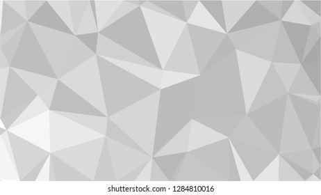White Polygonal Mosaic Background, Low Poly Style, Vector illustration, Business Design Templates