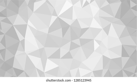 White Polygonal Mosaic Background, Low Poly Style, Vector illustration, Business Design Templates