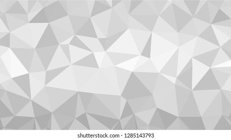 White Polygonal Mosaic Background, Low Poly Style, Vector illustration, Business Design Templates
