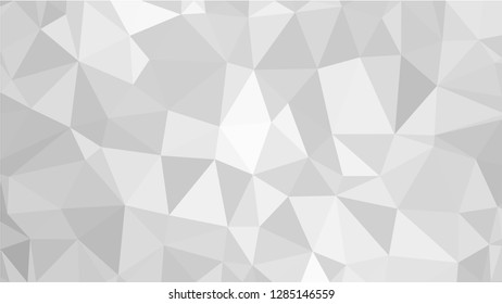 White Polygonal Mosaic Background, Low Poly Style, Vector illustration, Business Design Templates