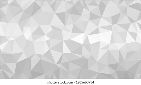 White Polygonal Mosaic Background, Low Poly Style, Vector illustration, Business Design Templates