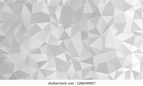 White Polygonal Mosaic Background, Low Poly Style, Vector illustration, Business Design Templates