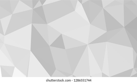 White Polygonal Mosaic Background, Low Poly Style, Vector illustration, Business Design Templates