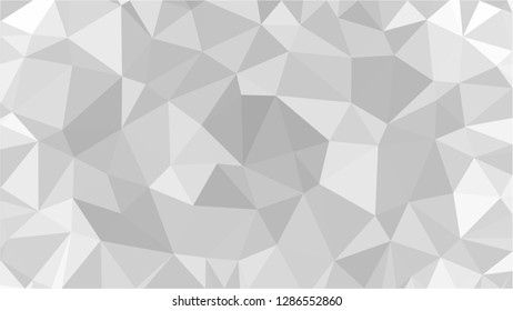 White Polygonal Mosaic Background, Low Poly Style, Vector illustration, Business Design Templates