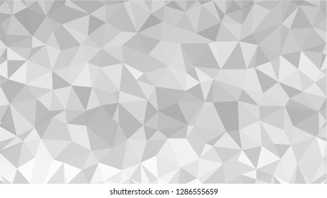 White Polygonal Mosaic Background, Low Poly Style, Vector illustration, Business Design Templates