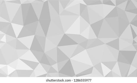 White Polygonal Mosaic Background, Low Poly Style, Vector illustration, Business Design Templates