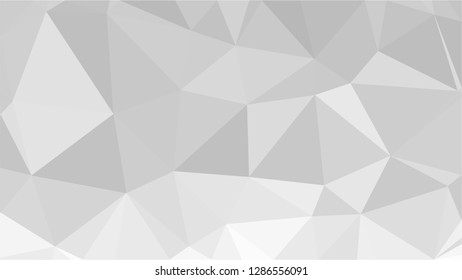 White Polygonal Mosaic Background, Low Poly Style, Vector illustration, Business Design Templates