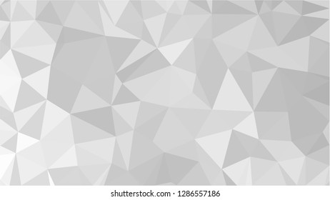 White Polygonal Mosaic Background, Low Poly Style, Vector illustration, Business Design Templates